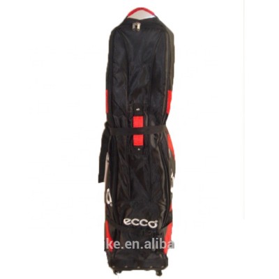 2018 new design good quality travel golf bag with wheels